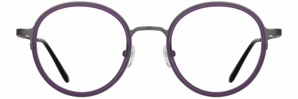Cinzia Designs CIN-5102 Eyeglasses, 3 - Grape / Pewter