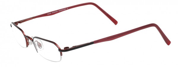 Takumi T9624 Eyeglasses, MATT BLACK/RASPBERRY