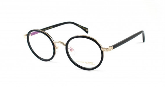 William Morris BLBOND Eyeglasses, BLACK/GOLD (C1)