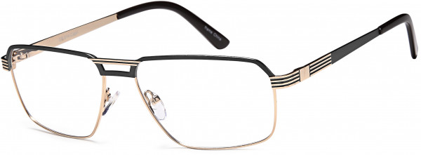 Grande GR 814 Eyeglasses, Black Gold
