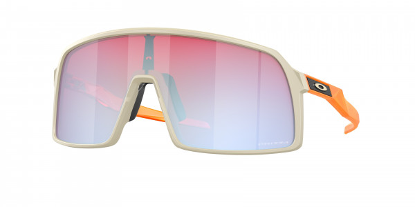 Oakley OO9406 SUTRO Sunglasses, 9406A5 SUTRO MATTE SAND PRIZM SNOW SA (BEIGE)