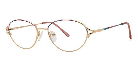 Elan 9272 Eyeglasses, Gold/Pink