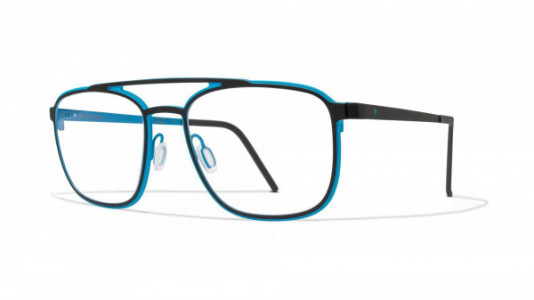 Blackfin Bowen Eyeglasses, Black & Light Blue - C920