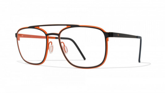 Blackfin Bowen Eyeglasses, Black & Orange - C921