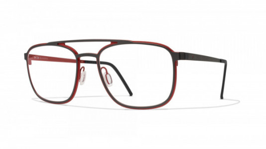 Blackfin Bowen Eyeglasses, Gray & Red - C923