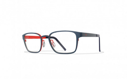 Blackfin Bristol Eyeglasses, Blue & Red - C1011