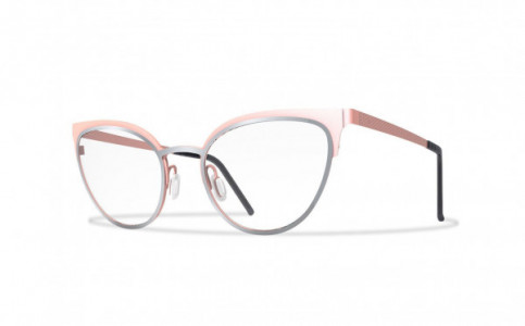 Blackfin Juniper Bay Eyeglasses, Silver & Pink - C1025