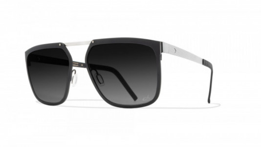 Blackfin Silverlake Sunglasses, Black & Silver - C1042