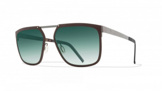 Blackfin Silverlake Sunglasses, Brown & Titanium - C1043