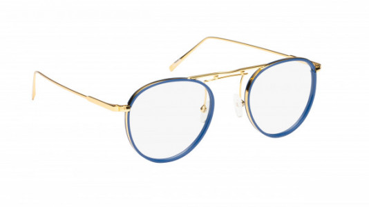 Mad In Italy Fesa Eyeglasses, Gold & Blue Windsor - C02
