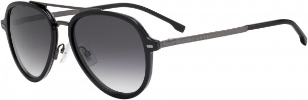 HUGO BOSS Black Boss 1055/S Sunglasses, 0807 Black
