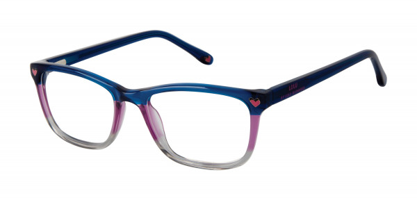 Lulu Guinness LK019 Eyeglasses, Blue (BLU)