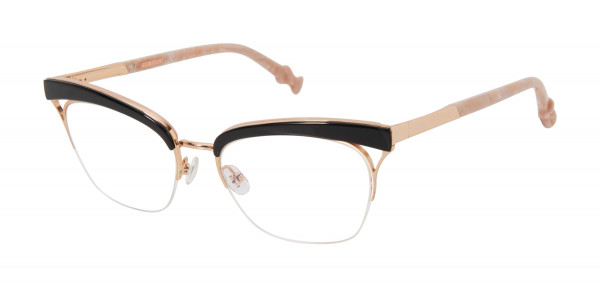 Ted Baker TLW501 Eyeglasses, Black Blush (BLK)
