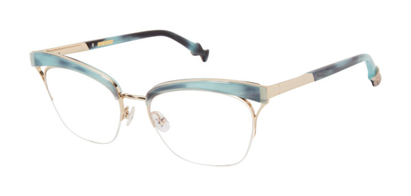 Ted Baker TLW501 Eyeglasses, Teal Blue (TEA)