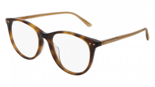 Bottega Veneta BV0215OA Eyeglasses, 002 - YELLOW