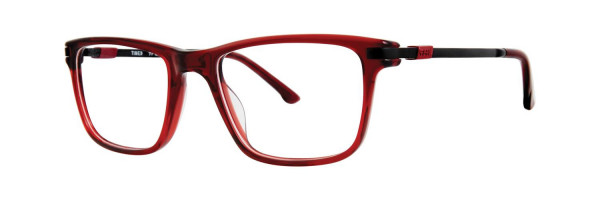 TMX by Timex Clean Sheet Eyeglasses, Red