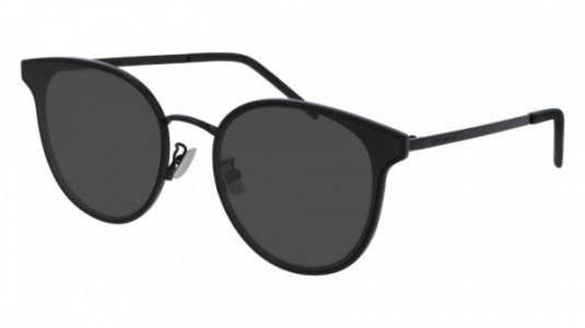 Saint Laurent SL 271/K Sunglasses, 001 - BLACK with BLACK lenses
