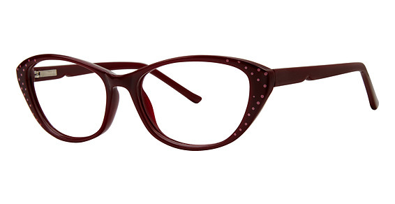 Modern Optical PIPER Eyeglasses, Burgundy/Pink