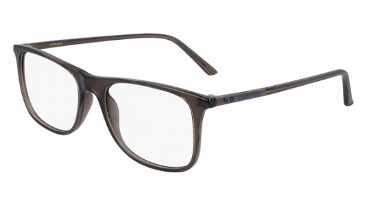 Calvin Klein CK19513 Eyeglasses, (201) CRYSTAL DARK BROWN