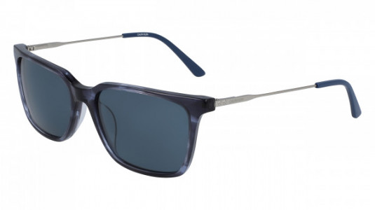 Calvin Klein CK19703S Sunglasses, (421) BLUE HAVANA