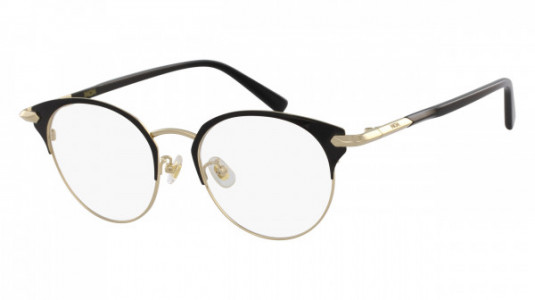 MCM MCM2126A Eyeglasses, (733) SHINY GOLD/BLACK