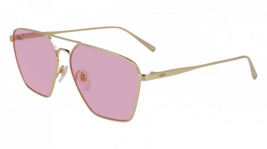 MCM MCM130S Sunglasses, (726) SHINY GOLD/ROSE