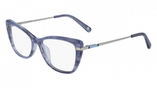 Nine West NW5164 Eyeglasses, (460) BLUE PEARLIZED HORN