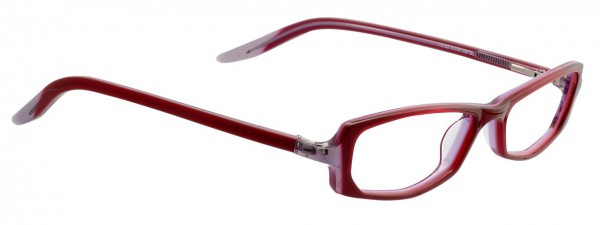 Takumi T9702 Eyeglasses, RED/CLEAR PLUM