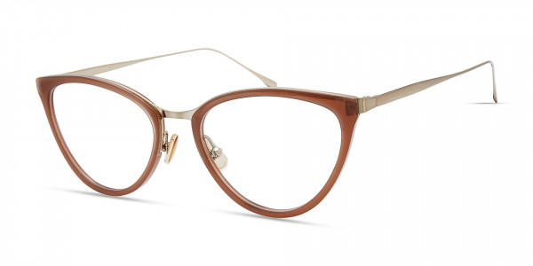Derek Lam 291 Eyeglasses, Brown  Gold