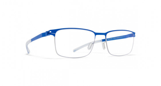 Mykita GERHARD Eyeglasses, SHINYSILVER/YALEBLUE