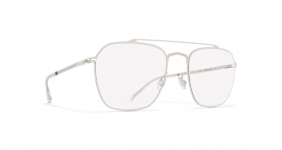 Mykita MMCRAFT006 Eyeglasses, SHINY SILVER - LENS: GLOOMY GREY