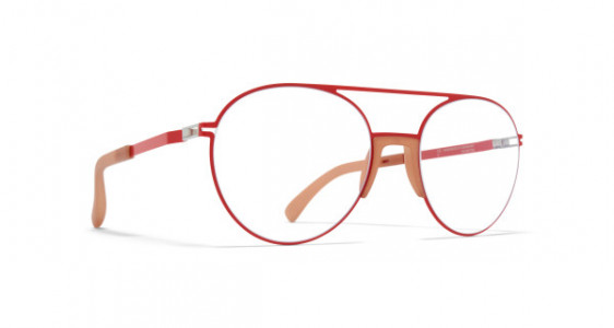 Mykita Mylon LEMON Eyeglasses, MH46-NUDE/CORALRED