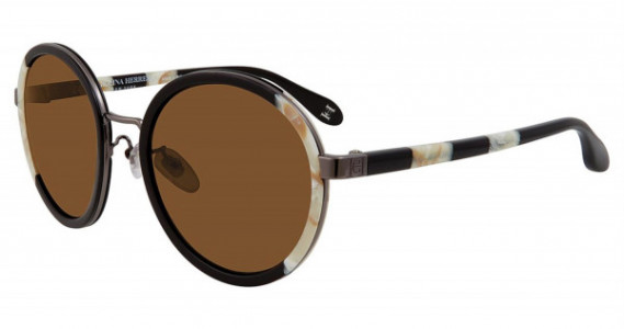 Carolina Herrera SHN050M Sunglasses, Black 06K5