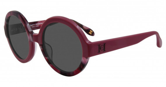 Carolina Herrera SHN597V Sunglasses, Burgundy 06KD
