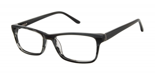 Geoffrey Beene G526 Eyeglasses, Grey Horn (GRY)