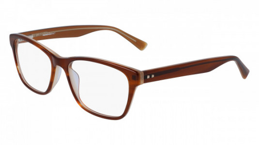 Marchon M-5500 Eyeglasses, (234) BROWN HORN