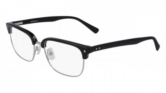 Marchon M-8001 Eyeglasses, (001) BLACK/SILVER
