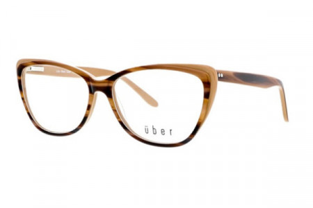 Uber Bugati Eyeglasses, Brown