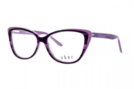 Uber Bugati Eyeglasses, Purple