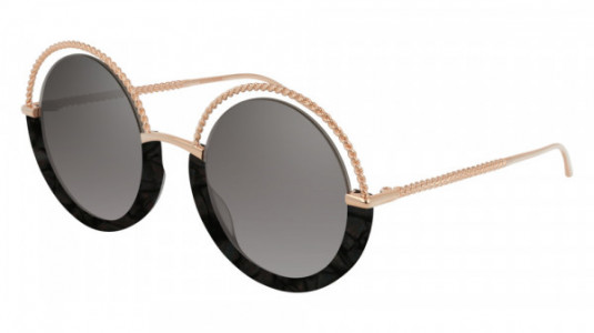 Boucheron BC0084S Sunglasses, 001 - GOLD with GREY lenses