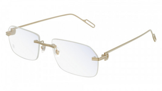 Cartier CT0162O Eyeglasses, 004 - GOLD