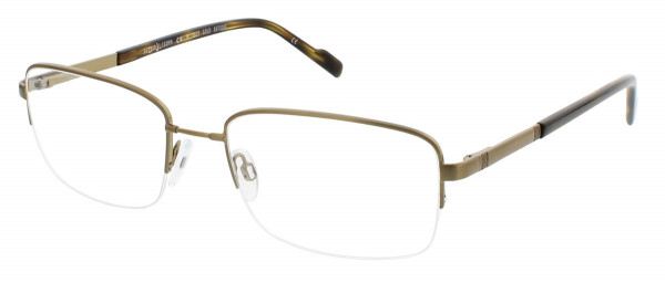 ClearVision M 3027 Eyeglasses, Gold Antique