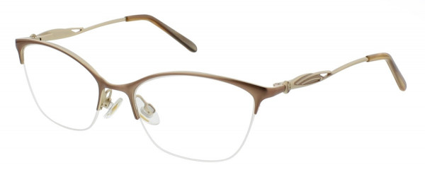 Jessica McClintock JMC 4303 Eyeglasses, Gold