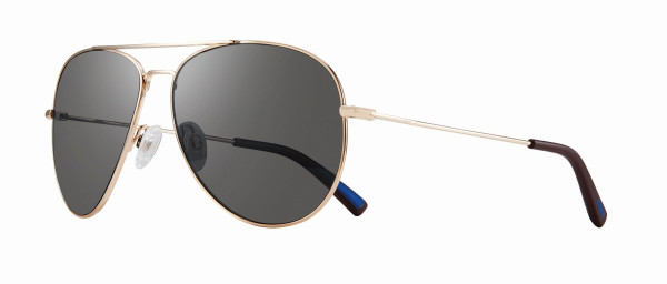 Revo SPARK Sunglasses, Shiny Gold (Lens: Graphite)