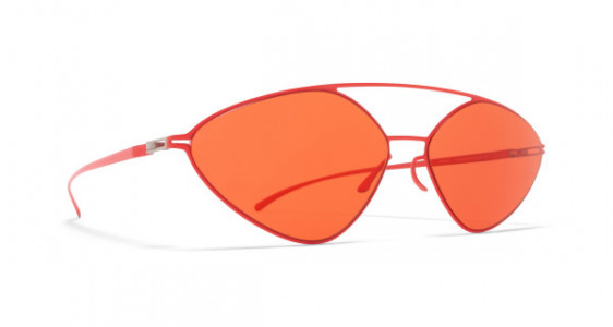 Mykita MMESSE023 Sunglasses, E18 BAYWATCH RED - LENS: ULTRA RED SOLID