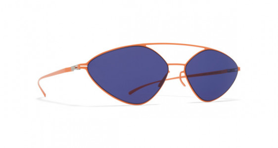 Mykita MMESSE023 Sunglasses, E19 APRICOT - LENS: INDIGO SOLID