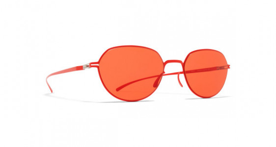 Mykita MMESSE024 Sunglasses, E18 BAYWATCH RED - LENS: ULTRA RED SOLID