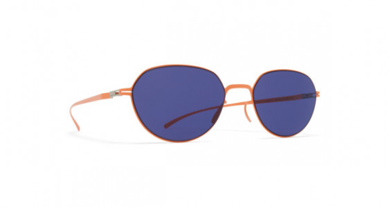 Mykita MMESSE024 Sunglasses, E19 APRICOT - LENS: INDIGO SOLID