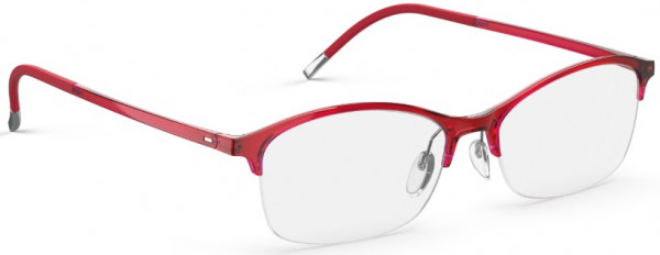 Silhouette SPX Illusion Nylor 1585 Eyeglasses, 3010 Cherry Red