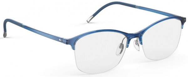 Silhouette SPX Illusion Nylor 1586 Eyeglasses, 4510 Cornflower Blue